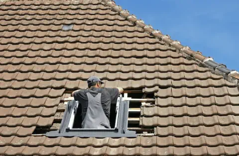 Pose de velux - Leugny